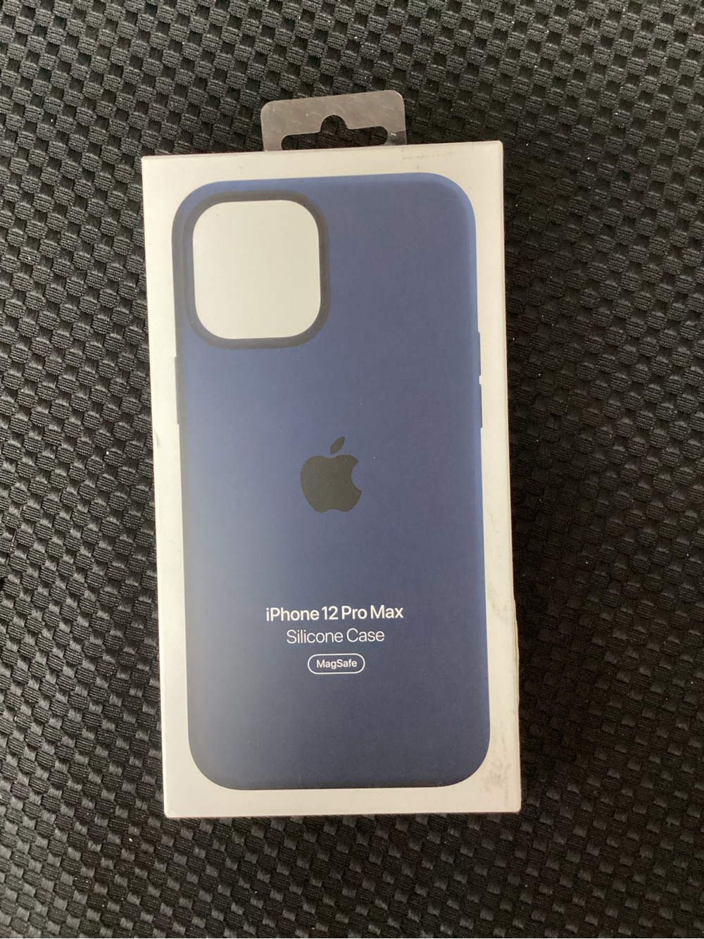Apple Silicone Case for iPhone 12 Pro Max - Deep Blue